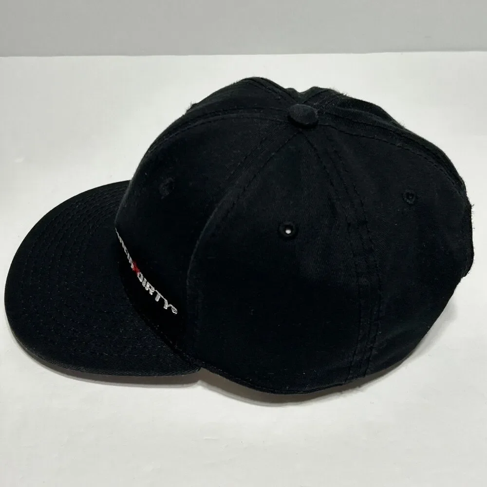 Racin Dirty Youth Hat Snapback Adjustable Ball Cap Baseball Black Red Star